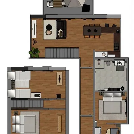 Q-Stall Apartments, Apartment Q6 *
